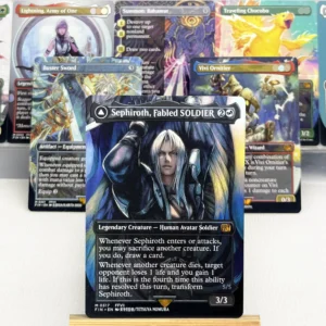 FIN HOLO14-Ⅰ01 Tcg proxy magical cards Sephiroth, Fabled SOLDIER Vivi Ornitier Buster Sword Squall, SeeD Mercenary gathering