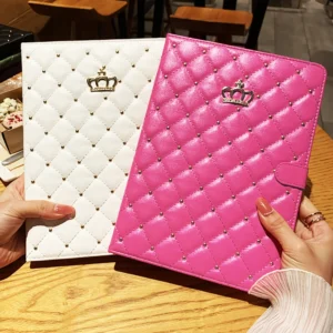 Funda Case for iPad 7th 8th 9th 10th Gen iPad Air4 Air5 iPad Pro11 Air11 A16 Lambskin Stand Smart Case iPad 9.7 2017 2018 Coque