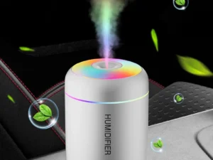 HOMEFISHMini Air Humidifier Usb Aroma Diffuser Essential Oil Purifier Cool Mist Sprayer Home BedroomLED Desktop humidificador