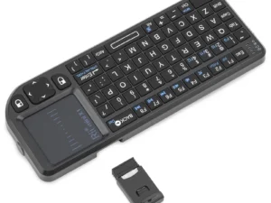 Rii X1 2.4GHz Black Mini Wireless Keyboard US/RU/ES/FR Air Mouse With Touchpad Remote Control For Android TV Box/PC/Laptop