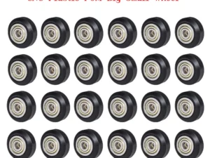 1/5/10/24PCS CNC Plastic POM Big Small Wheel With Bearing Idler V-Slot Aluminum Profile Perlin Pulley For 3D Printer Ender3 V2