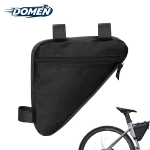 DOMEN Bicycle Triangle Bag Bike Frame Front Tube Waterproof Bag Cycling Bag Tool Pack Bicycle Storage Bag Bicycle Accessories