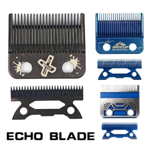 BRDCLIP Blue Accessories BRD808C High Carbon Steel Ceramic Replaceable Blade Suitable for MRD Madeshow ECHO Hair Clipper Blade