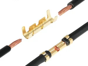 50/100 Set U-Shaped Electrical Wire Connectors Crimp Terminals For Fast Wiring Connection 0.5-1.5mm² And Heat Shrink Tube Kit