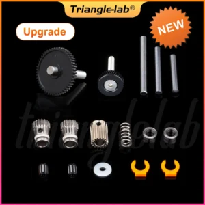 ID5 0.5M 17T Dual Drive Extruder Gear Kit Hardening Steel DDB DDE Can Be Use for VORON Ender 3 CR10 Tevo Tornado