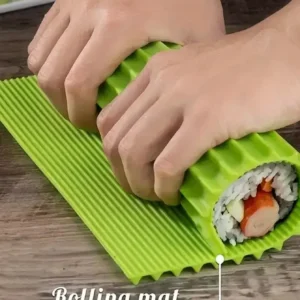 1pc Sushi Making Tool Sushi Roll Mat Seaweed Rice and Vegetable Roll Machine DIY Home Sushi Restaurant Party Kitchen Small Tool