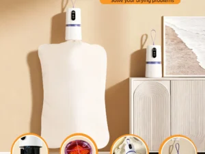 Mini Portable Folding Electric Dryer PTC Heating Clothes Dryer 360° Hot Air Circulation Shoe Dryer Quick Drying Machine Travel