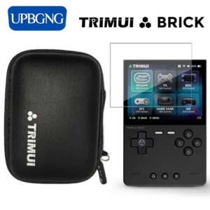 Bag for Trimui Brick Screen Protector Cover EVA Portable Case for Trimui Brick TG3040 Tempered Glass Film Accessories
