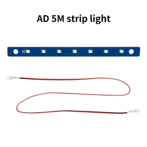 For FLASHFORGE Adventurer 5M AD5M Light Strip Super bright Led 24V Light Bar for AD5M 5MPRO 3D Printers