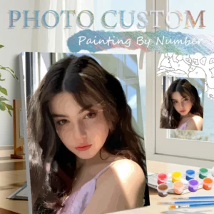 Photo Custom Painting By Numbers Acrylic Paint Handiwork Wall Art Picture By Numbers Landscape For Adult Craft Kits Home Decor