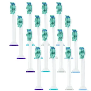 4-32pcs Electric Toothbrush Replacement Heads Compatible with Philips Sonicare Replacement Brush Heads Click-on Handles