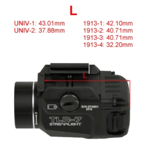 Streamlight TLR Tactical TLR-7 TLR-1HL Scout Light Airsoft Light Strobe Flashlight Lanterna Torch For G17 G19 20mm Rail