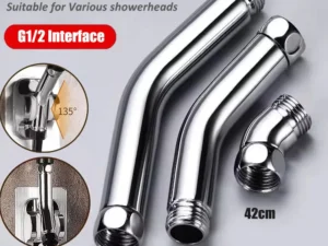 1Pcs SUS Shower Head Elbow Adapter G1/2 Connections Shower Extension Angle 135° Elbow Handheld Hand Shower Top Spray Elbow