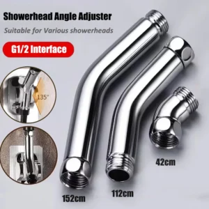 1Pcs SUS Shower Head Elbow Adapter G1/2 Connections Shower Extension Angle 135° Elbow Handheld Hand Shower Top Spray Elbow