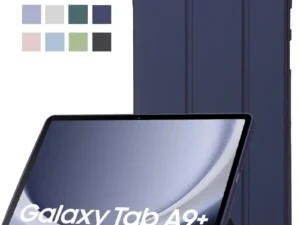 For Samsung Tab A9 Plus Case 11 inch Trifold Leaher Soft Back Stand Tablet Funda For Galaxy Tab A9 Plus A11 Plus Case Coque 11"