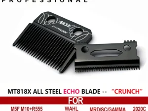 BRDCLIP Original ECHO Crunch Blade Professional Hair Clipper All Steel FADE Titanium Replaceable Cutter Head for Madeshow M10 M5
