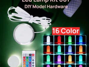 For Bambu Lab Led Lamp Kit 001 3D Printing DIY Model LED Lamp Kit 3D Printing Parts Led Lamp Kit 001 Rechargeable For Bambu Lab