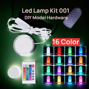 For Bambu Lab Led Lamp Kit 001 3D Printing DIY Model LED Lamp Kit 3D Printing Parts Led Lamp Kit 001 Rechargeable For Bambu Lab