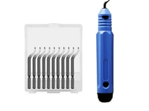 3D Printer Trimming Knife Scraper PLA PETG Material Filament Model Trimming Device 3D Printer Tool with 10pcs Deburring Blades