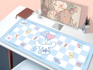 Kawaii Mouse Pad Laptop Anime Gamer Cabinet Keyboard Rug Cute Cartoon C-cinnamoroll Desk Mat PC Gaming Mousepad For Girl Gifts