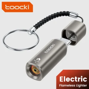Toocki TG13/14 Type-C Mini Electric Lighter Plug&Play Blow to Light Mobile Cigarette Lighter Flameless Windproof Fast Ignition