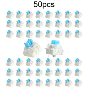 50Pcs Keyboard Switch Keyboard Clicker Key Replacement 3 Pin Tactile Switch 2 FOR KA Plastic For Electrical Equipment Tools