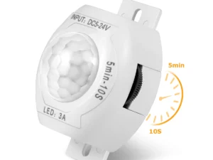DC 5V 12V 24V 3A Highly Sensitive PIR motion Sensor Light Switch Infrared IR Sensor Detector Switch Time Delay for LED Strip