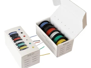 26/24/22/18 AWG (6 Colors Mix Stranded Wire Kit) Hook-Up Electrical Wire Jumper Cable Silicone Insulation Electronic Wire