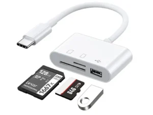 Fro 3 In 1 Typ-C Adapter TF SD Memory Card Reader OTG USB C USB2.0 Card Connector For Samsung Xiaomi Macbook USB Type C Adapter