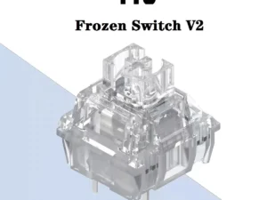 TTC Frozen Switch V2 Mechanical Keyboard Silent Switches 3 Pins Linear 39gf RGB Transparent Custom Gaming Keyboard for Gamer