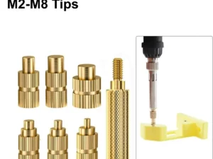 Heat Insert Embedded Nut Kit Tool Adaptor With Tip M2 M2.5 M3 M4 M5 M6 M8 For 936/937/900M Soldering Iron