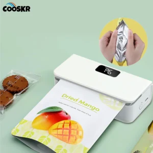 Mini Heating Bag Sealer Storage Packaging Food Bag Sealing Machine Handheld Plastic Clip Bag Sealer Snack Packaging Heat Sealer