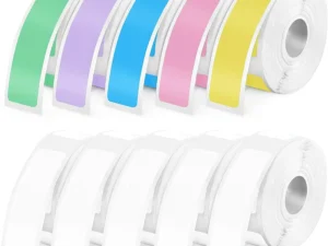 1Roll P12 P15 Thermal Label Sticker 12mm*40mm Tape Compatible Phomemo D30 Q30 Marklife P11 P50 L12 DELI Q2 Labeller