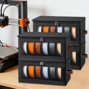 Filament Storage Bag - 3D Printer Filament Storage Containers, 3D Printing Accessories Holder Rack for Home, Office Workshop