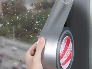 Super Strong Waterproof Duct Tape - Versatile Silvery Gray Adhesive for Walls, Plastics, Glass, Wood & Metal - Ideal for DIY Hom