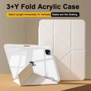 For iPad Air 5th 6th 12th 11th iPad Pro 11 12.9 13 Air 11 M4 10th Gen 10.9 10.2 9th 8th 9.7 Mini 7 6 Smart Case with Pen Holder