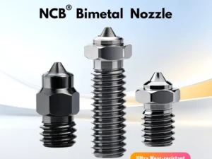 Trianglelab NCB™ Nozzle V6 VOLCANO MK8 DLC Bimetal Hardened Steel Copper Alloy Diamond-like Coating Wear Resistant for Voron3D
