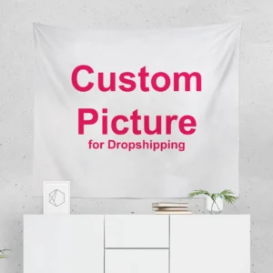 Custom Wall Tapestry, Custom Backdrop, Custom Wedding Tapestry, Personalized Image, Custom Image, Made to Order