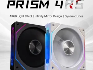 PRISM 4 RS Computer Case Fan 12cm ARGB 4 Pin Quiet Cooling Fan 12V Large Air Volume 800-1600RPM