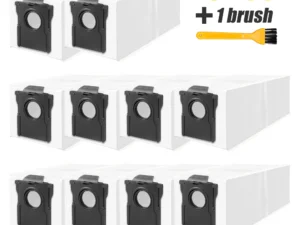 6/10+1 Dust Bags for Dreame X40 Ultra/ L10s Pro Ultra Heat /L20 Ultra/X30 Ultra /X30 Pro Ultra hoovers, 3.2 Litre