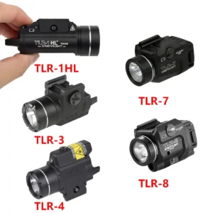 Streamlight TLR-1 TLR-1HL TLR-3 TLR-4 TLR-7 TLR-8 TLR Tactical Scout Light Flashlight Hunting Spotlight Outdoor Lamp Torch