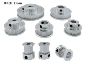 2GT Timing Pulley 16T 20T 30T 32T 36T 40T 48T 60T 80Teeth Bore 5/6/8/10/12mm Belt Width 6/10mm 3D Printer GT2 Timing Belt Pulley