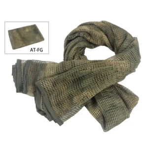 Camouflage mesh scarf sniper veil camouflage mesh face scarf veil head wrap suitable for outdoor camping hiking hunting shooting