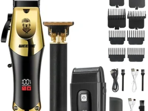 Cordless Electric Hair Cutting Machine Vintage Hair Clipper Portable Shaver Barber USB Fast Charging Hair Trimmer For Hairdresse