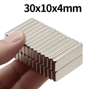 30x10x4mm Super Strong Neodymium Magnet N35 NdfeB Permanent Magnetic imanes Block Powerful Magnets Refrigerator