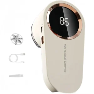 Electric Fabric Shaver with Floating Safe Head,Automatic Lint Remover for Clothes,Efficient & Gentle on Knitwear, Portable USB-C