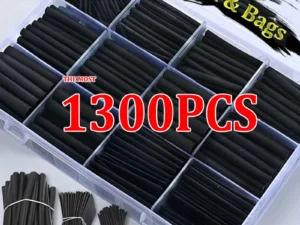 1300/650 Heat-shrink Tubing Thermoresistant Tube Heat Shrink Wrapping Kit Electrical Connection Wire Cable Insulation Sleeving