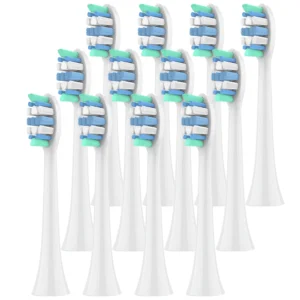 4/8/12/20 Pcs Compatible with Philips Sonicare Electric Toothbrush Replacement Brush Heads Refills for 1100 2100 4100 5100 6100