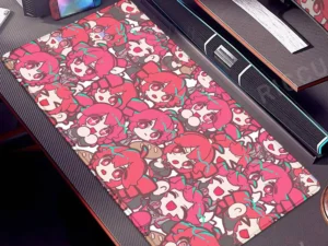 Kawaii Anime Girl Gaming Mouse Pad K-Kasane Teto Large LockEdge Mousepad XXL Computer Keyboard Desk Mat E-Sports PC Gaming Pads