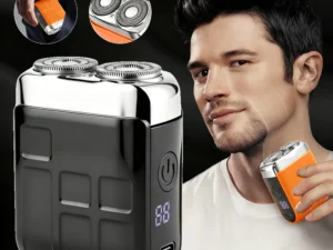 Electric Shaver Man Mini Electric Razor for Men Portable Men's Shaving Machine Rechargeable Men Beard Trimmer Dual Blade Razor